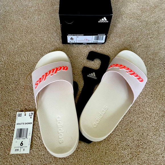 adidas Shoes - adidas Adilette Shower Slides. Size 6. NEW WITH TAGS